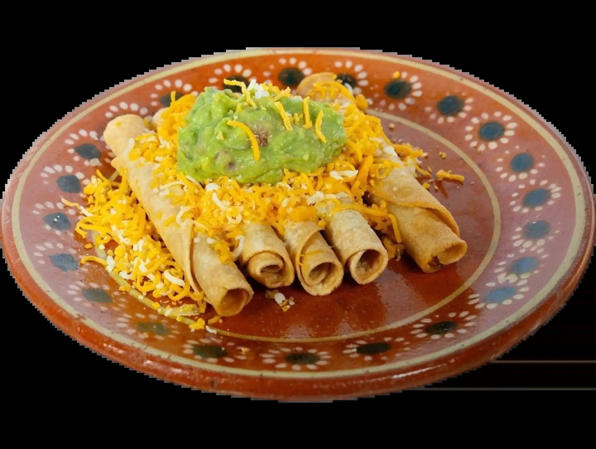 5 Rolled Tacos.