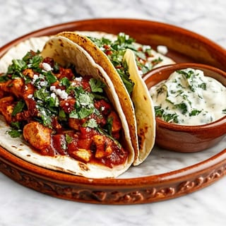 Pollo Rojo Taco