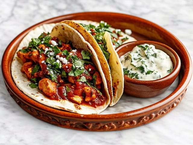 Pollo Rojo Taco.