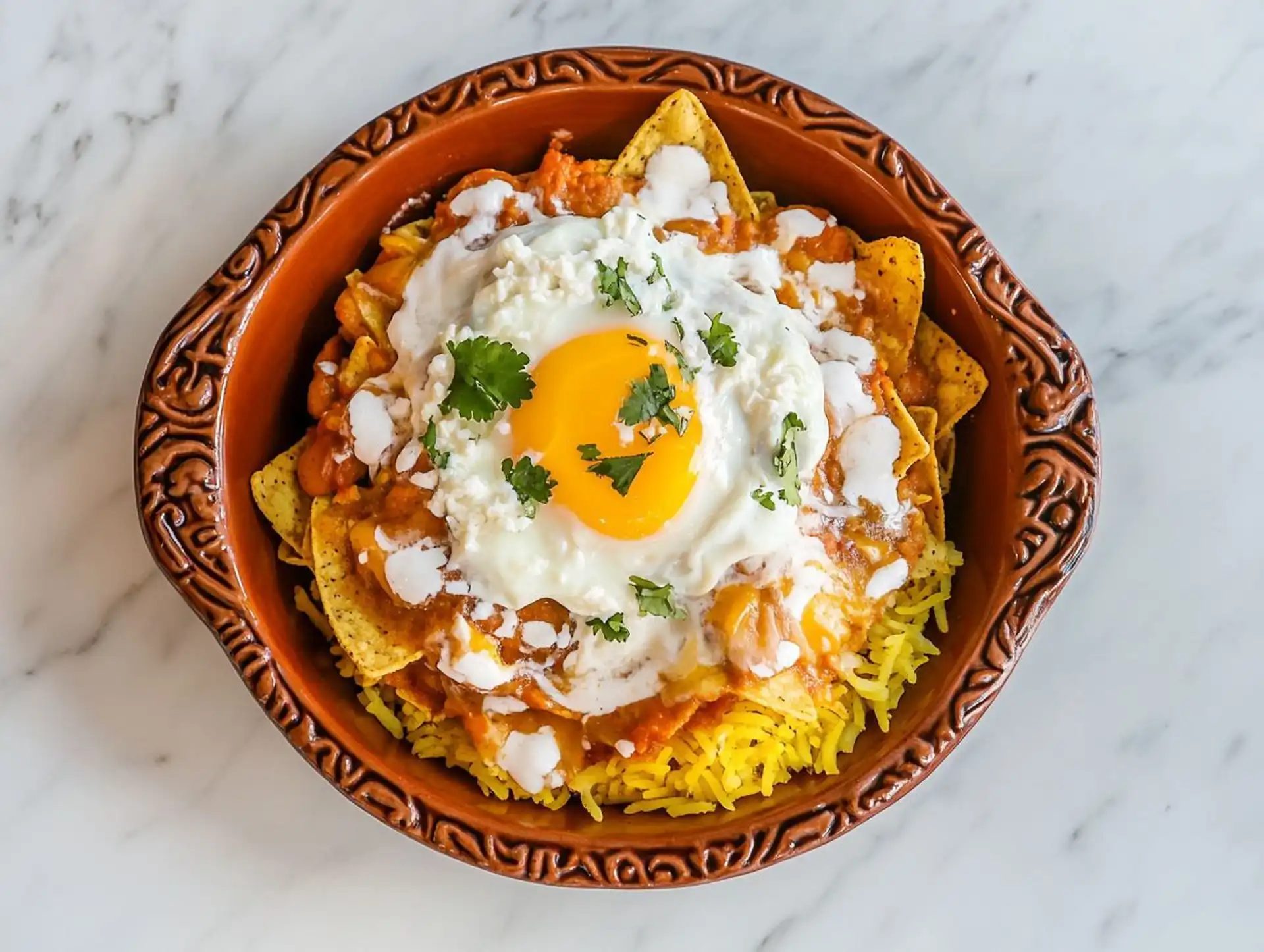 Chilaquiles Breakfast.