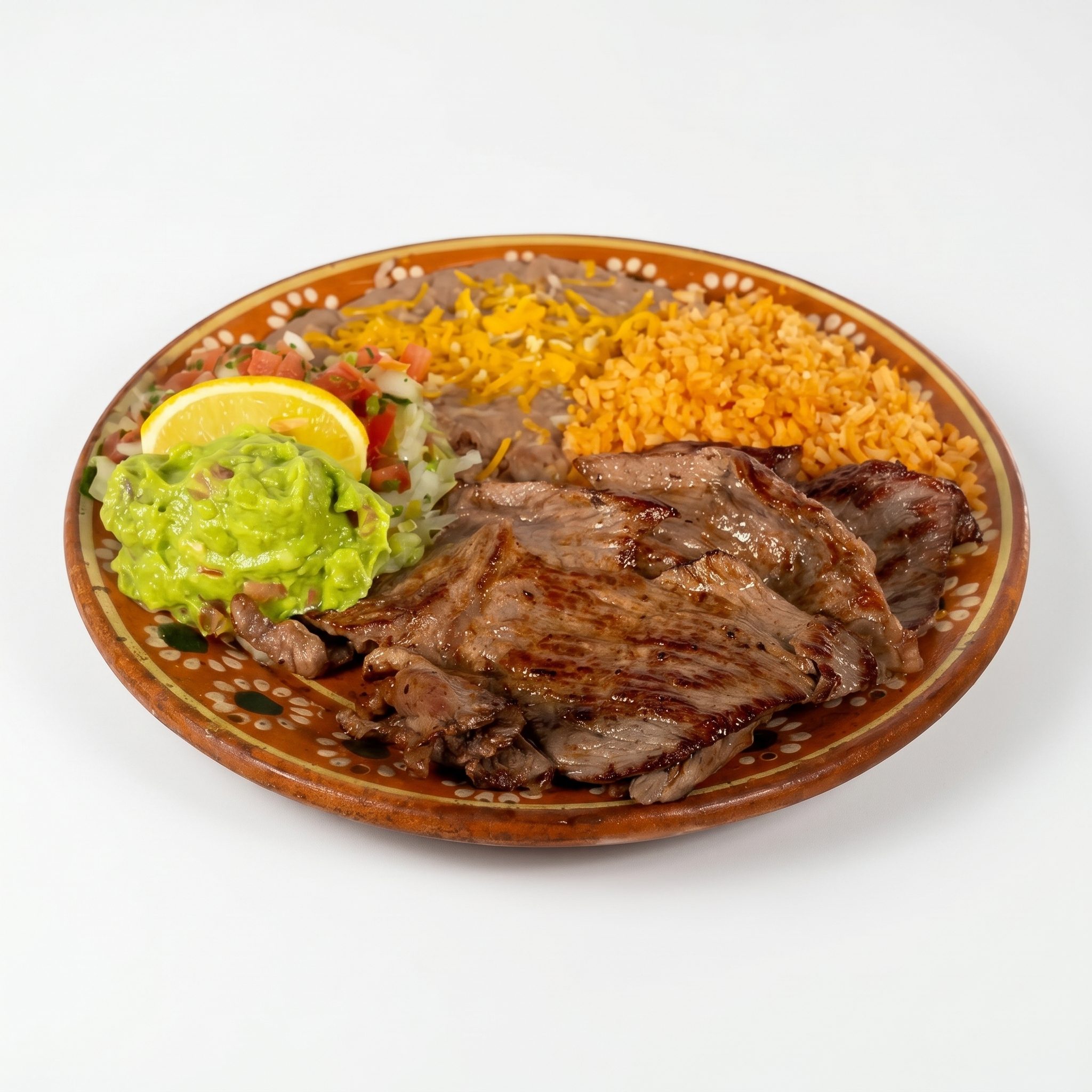 Carne Asada Plate.