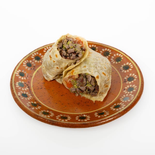 Carne Asada Burrito.